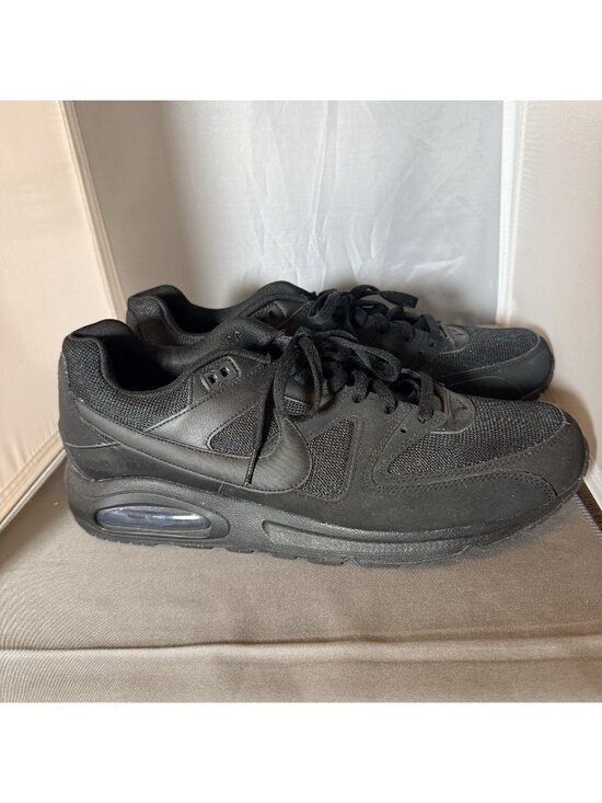 Nike Other - Nike Air Max Command Triple Black Athletic Sneakers 629993-020 Men's Size 14